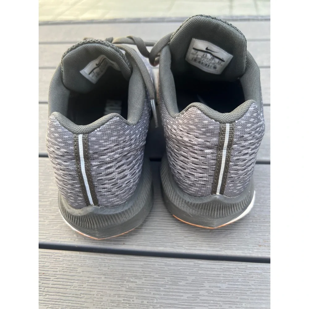 Nike Zoom Winflo 5 Running Shoes Grey Black Pink Women's 7